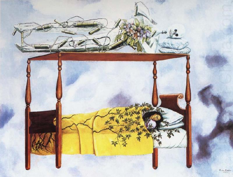 Frida Kahlo The Dream china oil painting image